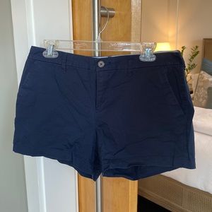 Navy Chino Shorts